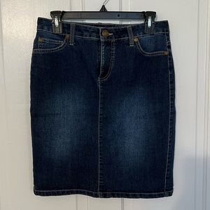Nine West Vintage America denim Jean skirt